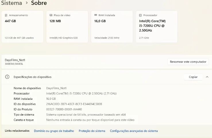 Notebook Samsung 300E - Foto 5