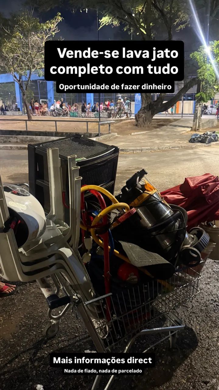 Kit para abrir um lava jato completo 