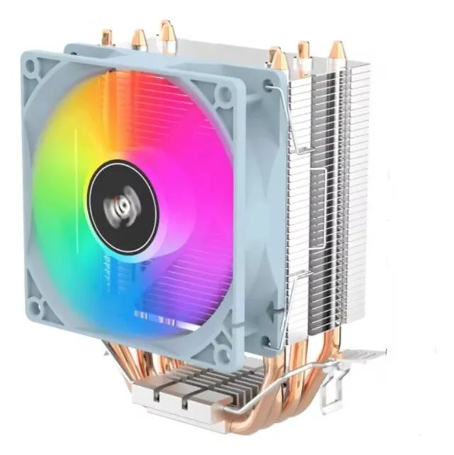Aigo Cpu Cooler Gamer Rgb Ice400se (compativel Amd E Intel) - Foto 2