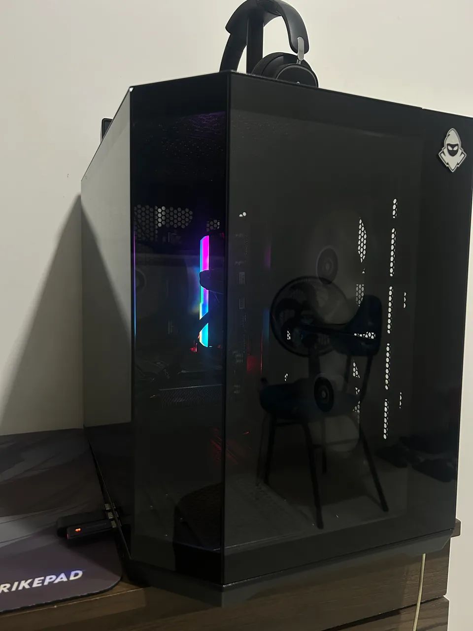 VENDO PC GAMER RYZEN 5 5500 + RX 6650XT - Foto 2