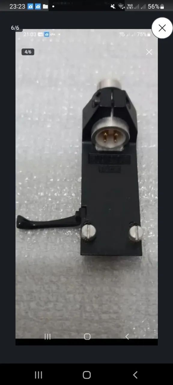 HEADSHELL DE MAGNESIUM  MADE IN JAPAN  - Foto 3