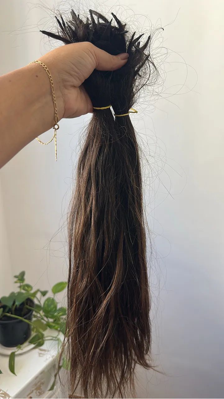 Vendo cabelo humano liso  - Foto 3