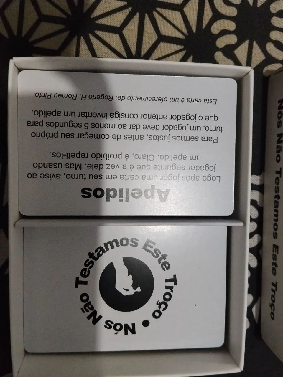 Jogo de mesa "não testamos esse troço" - Foto 2