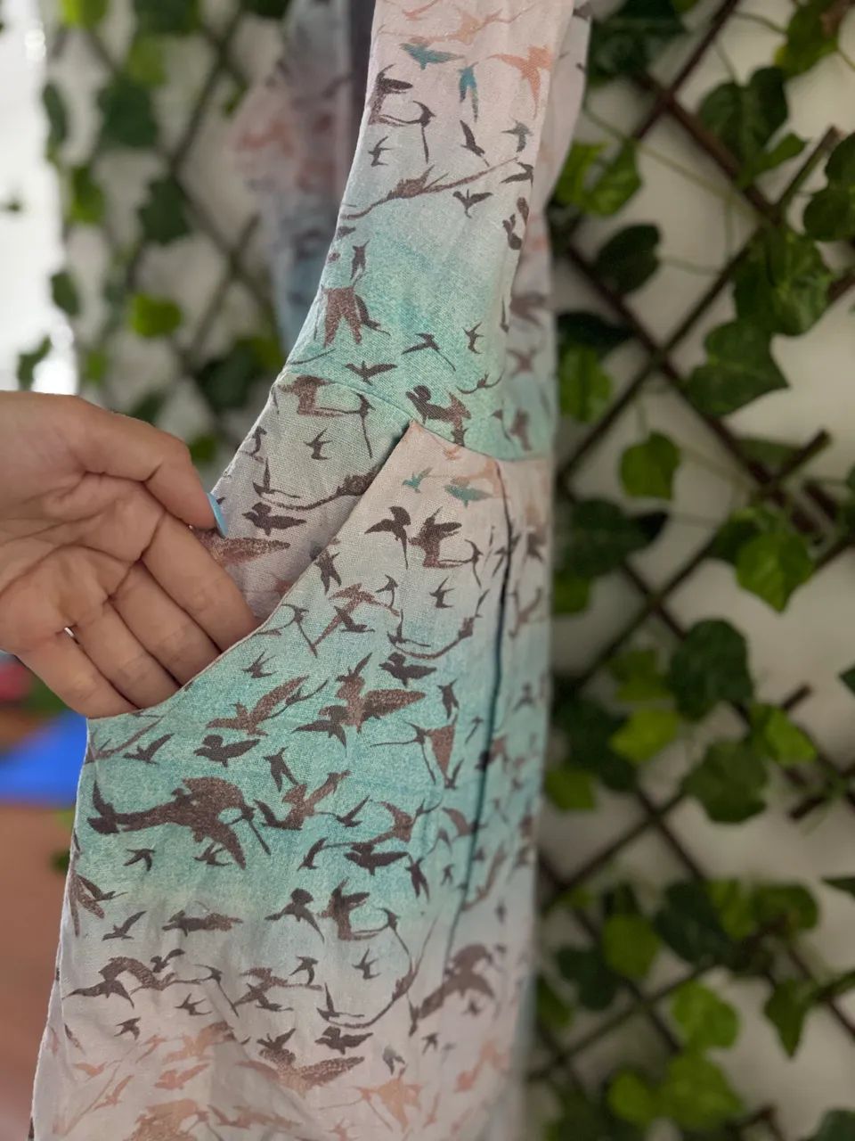Vestido curto estampado - Foto 2