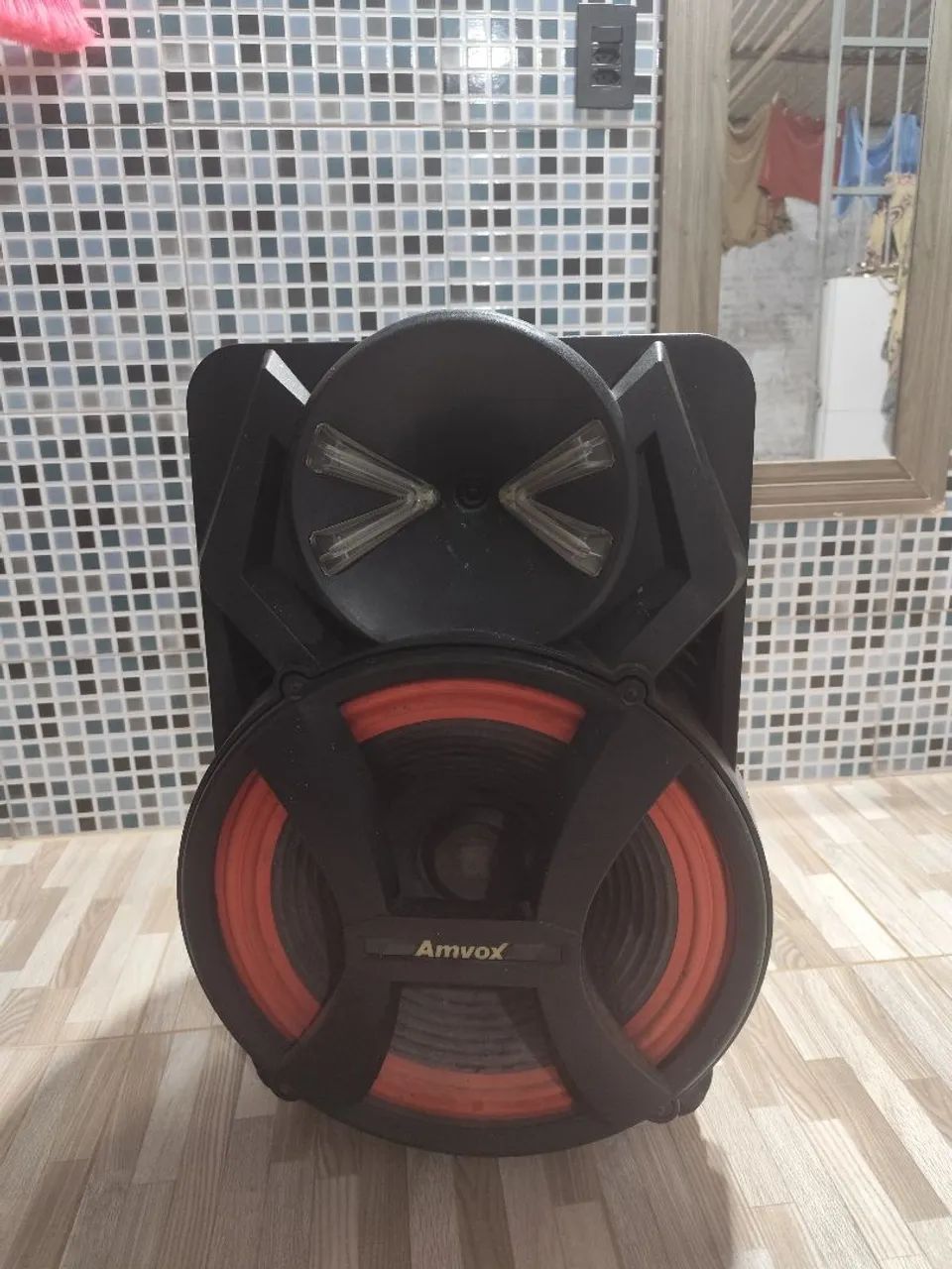 Caixa de som amvox 1100 dezoitão  - Foto 2