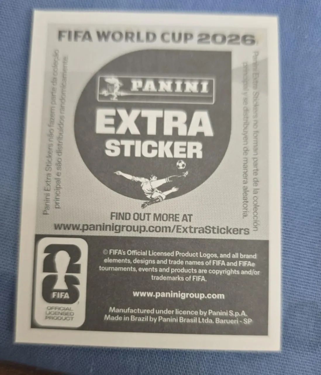 Luis Díaz Figurinha Legends Extra Sticker - Panini Copa 2026 - Foto 2