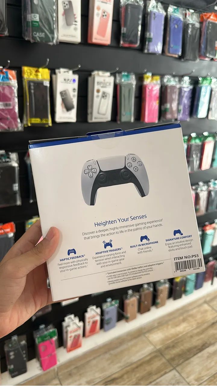 CONTROLE SEM FIO PS5 - Foto 3