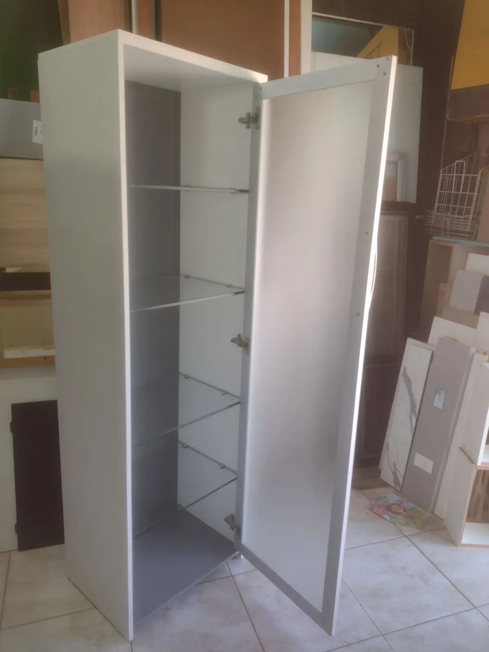 CRISTALEIRA MDF  branco ( Entrego) - Foto 2