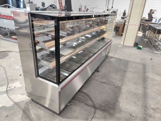 Estufa Expositora 1200mm Inox Aquecimento Uniforme