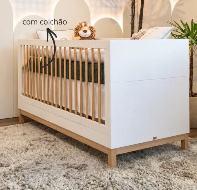 Berço Quarter - Cozy (Vira Mini Cama) - Foto 2