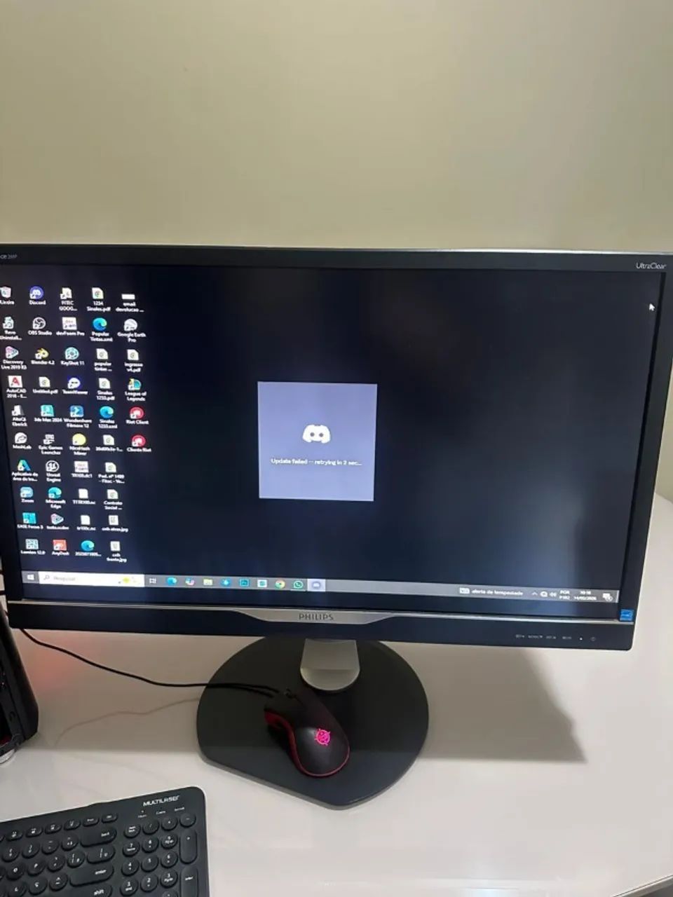 Monitor Philips 28 polegadas 4K Ultra HD com base