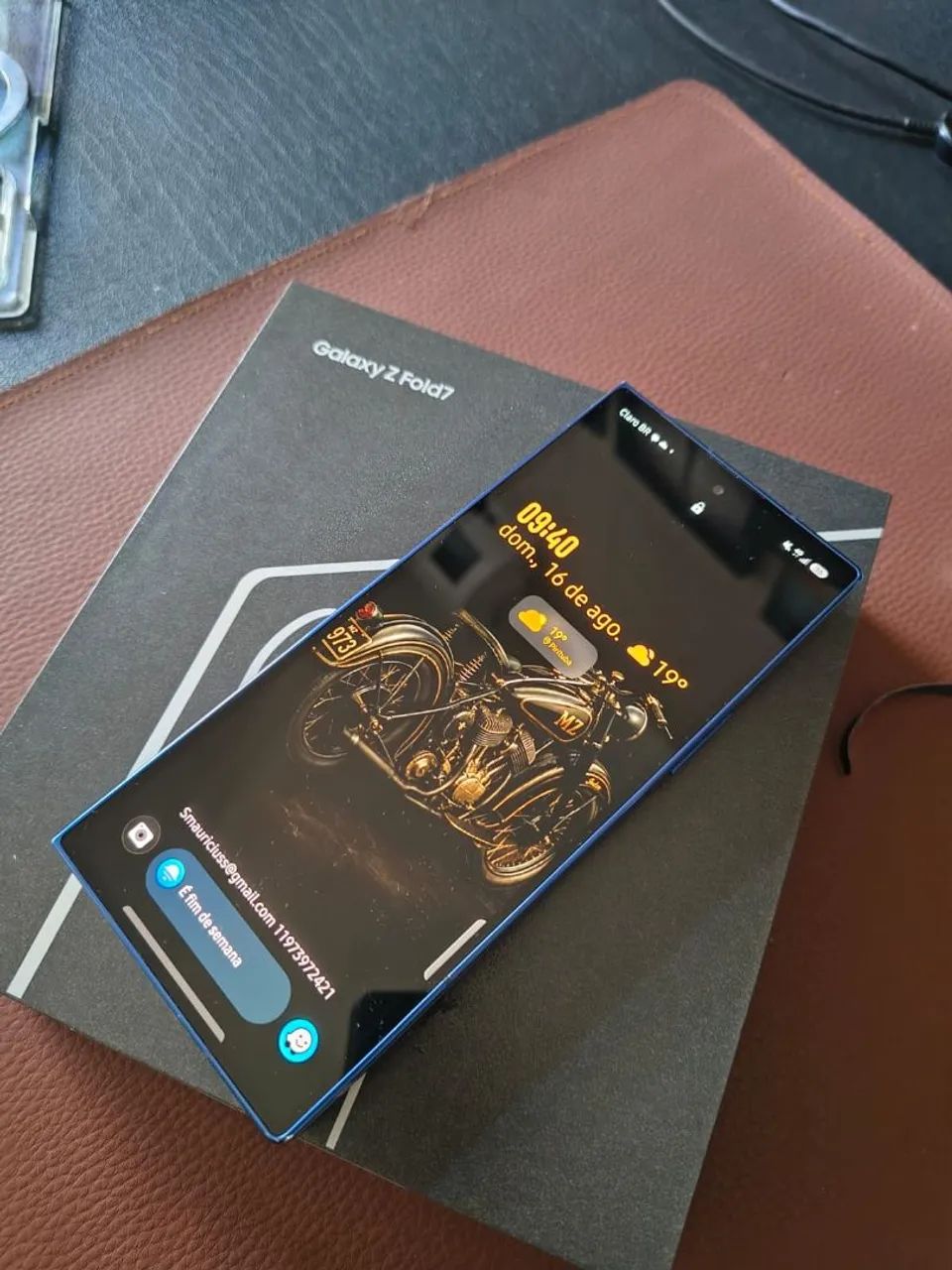 Samsung ZFold 7 - 1 TB / 16GB RAM ZERADO! - Foto 3