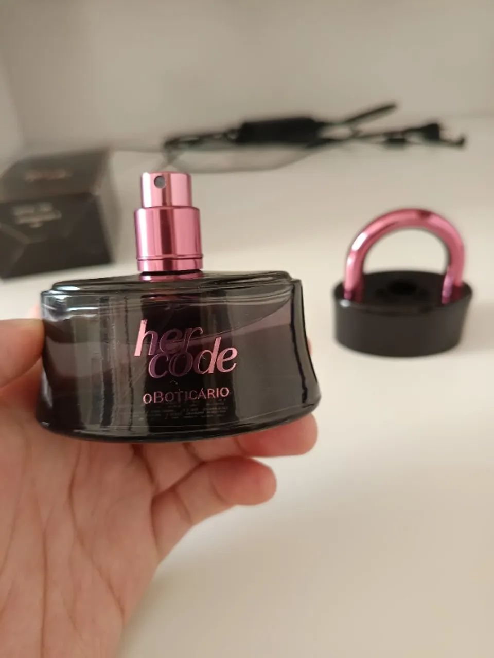 Her Code Touch EDP 50ml + Creme Corporal Cuide-se Bem Deleite Chocolatudo de 200ml - Foto 3