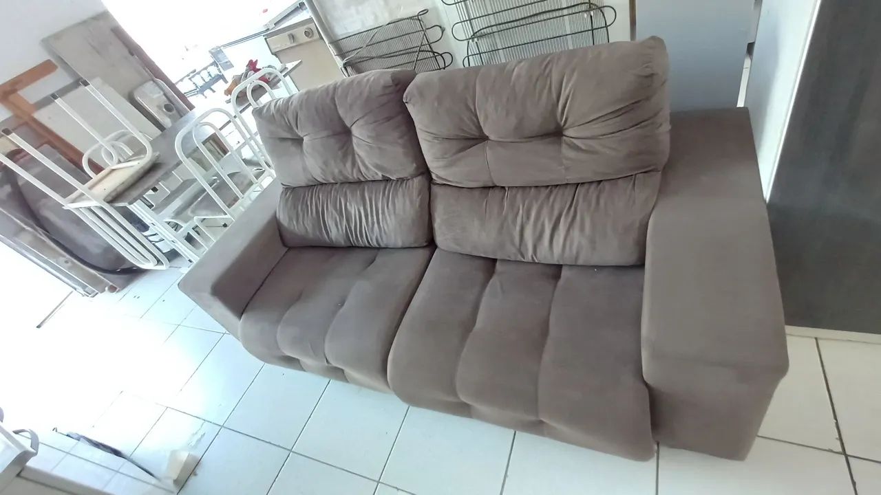 Sofá retrátil grande top - Foto 4