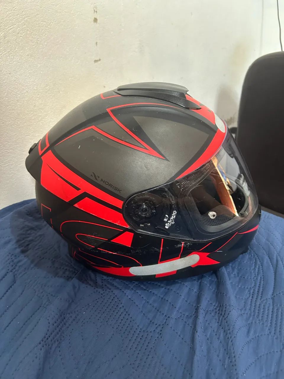 Capacete Norisk seminovo  - Foto 2