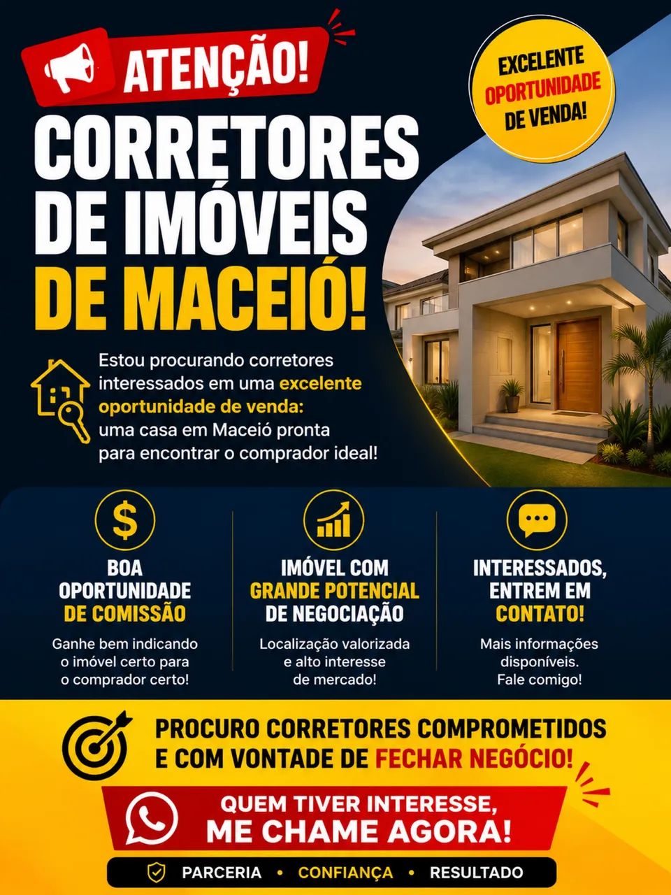 ATENÇÃO, corretores de imóveis! 