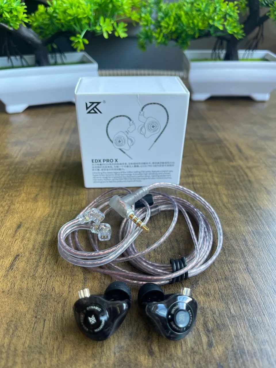 FONE KZ EDX PRO X BLACK C/MIC - Foto 4