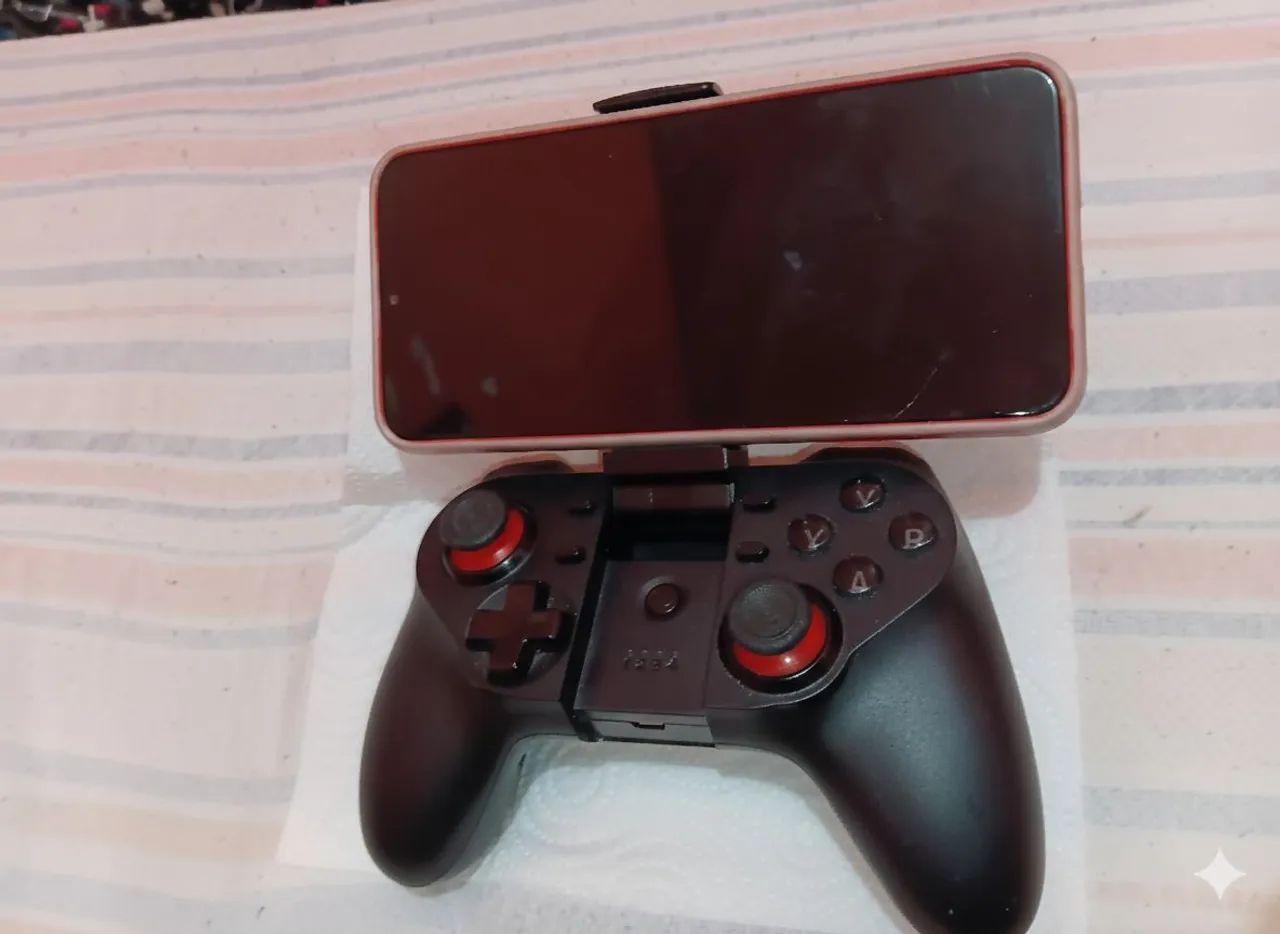 Controle vídeogame Bluetooth celular - Foto 3