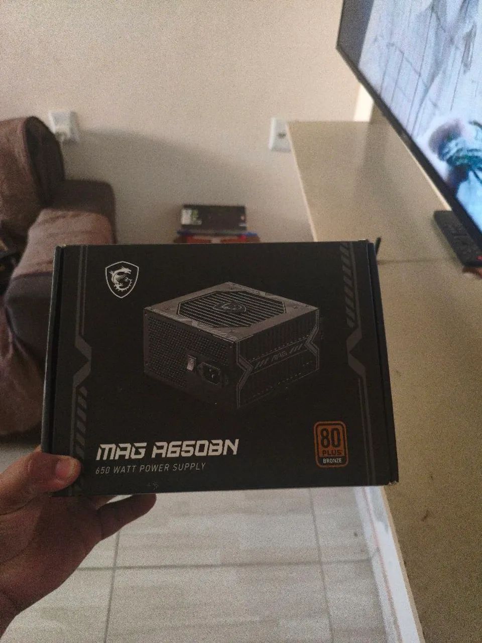 FONTE MAG MSI 650W PERFEITA!