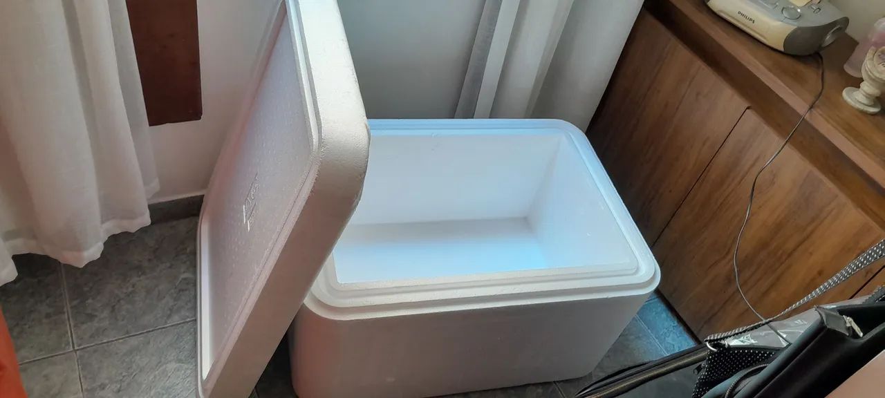 Caixa de isopor 130 litros  - Foto 4