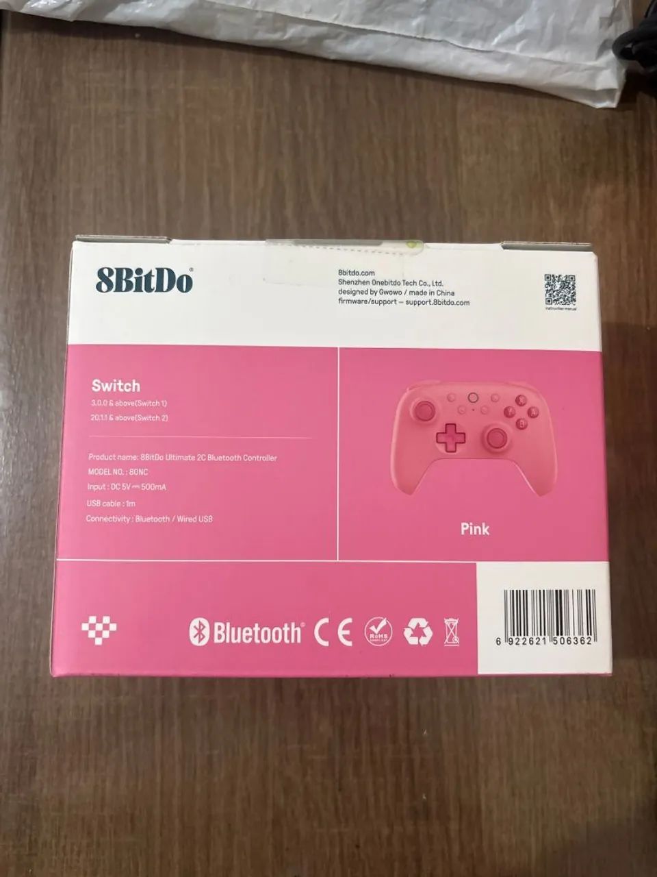 Controle 8BitDo Ultimate 2C Bluetooth para Switch 1 e 2 - Lacrado  - Foto 2
