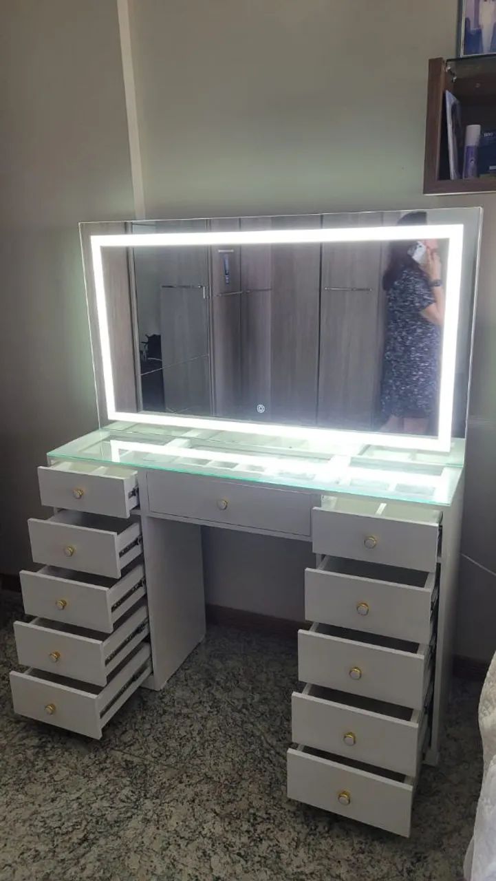 PENTEADEIRAS CAMARIM PERSONALIZADAS  - Foto 5