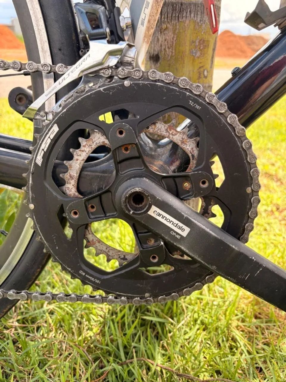   Speed Cannondale SuperSix EVO Carbon Disc preto e branco  - Foto 4
