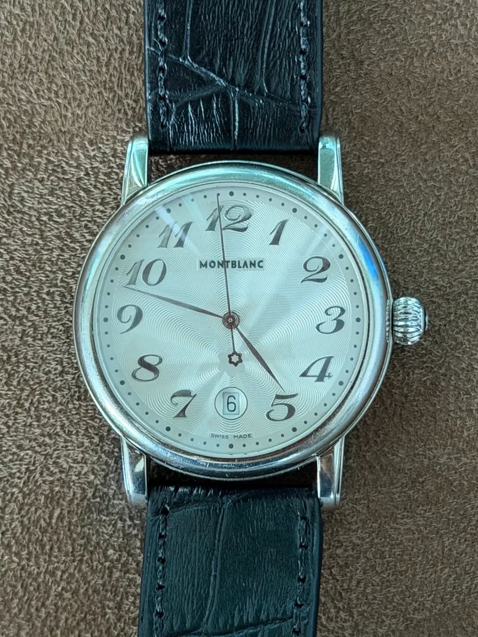 RELÓGIO MONTBLANC MEISTERSTÜCK ORIGINAL SWISS MADE #7072