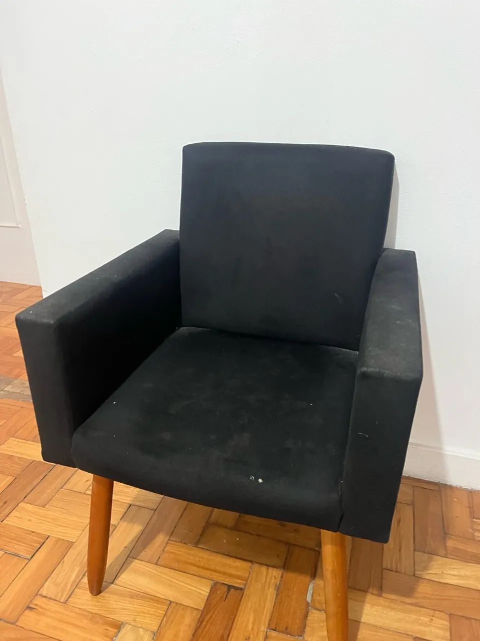 Cadeira Poltrona Preta