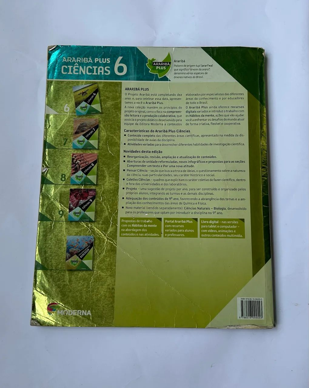 Livro de Ciências 6 ano Moderna - Livros e revistas - Vale do Paraíso ...