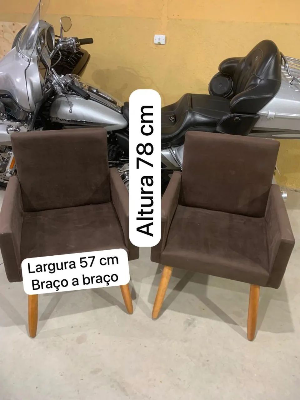 Poltrona salão de beleza Manicure e escritório  - Foto 4