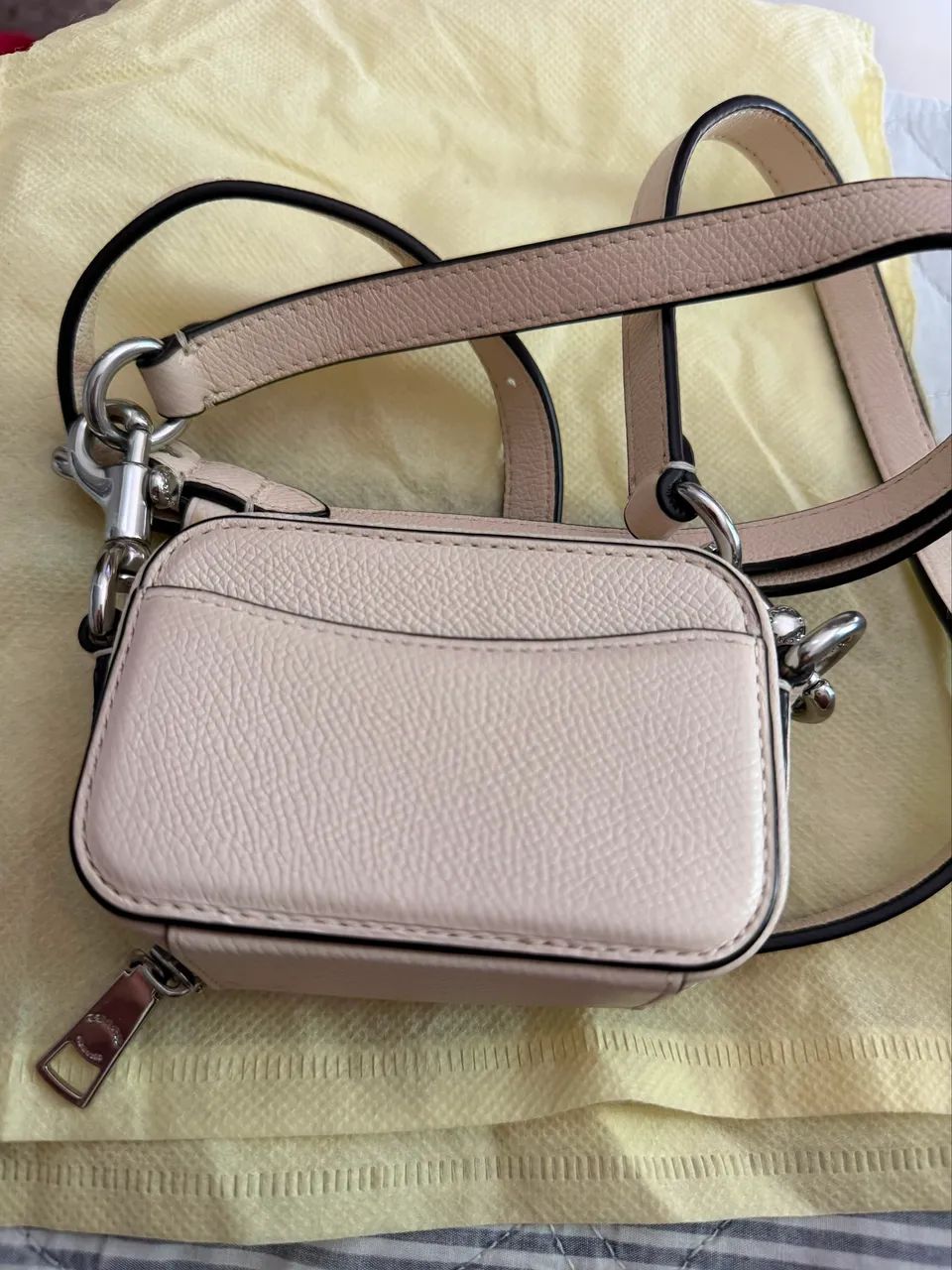 Bolsa Coach bege original - Foto 4