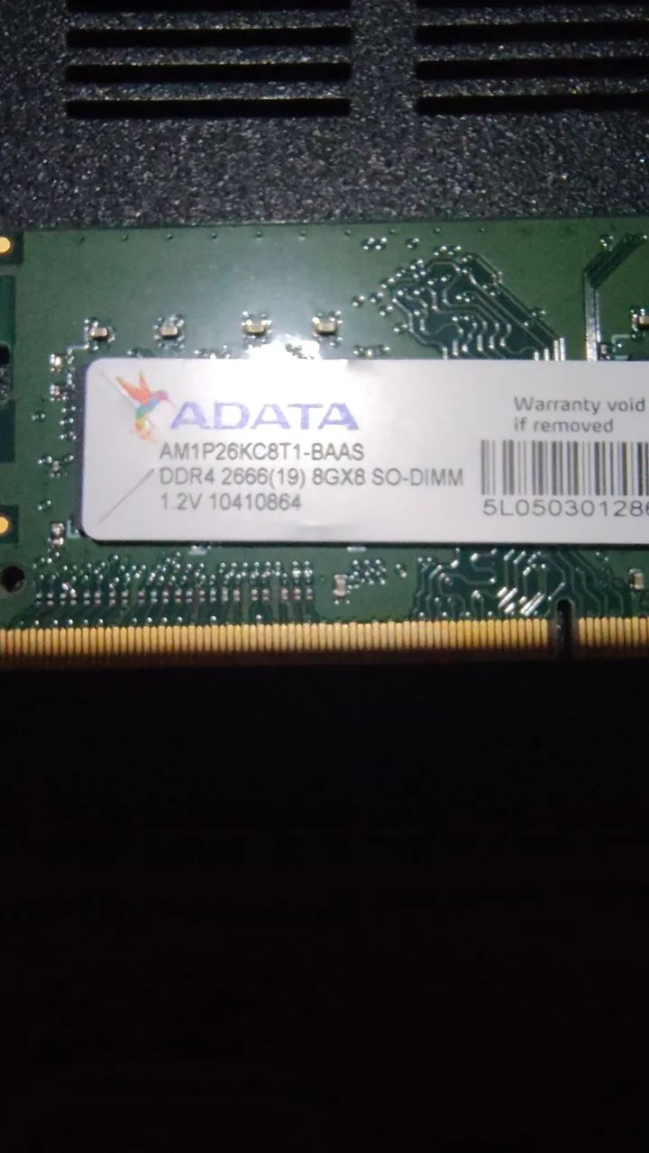 Memória Adata 8gb DDR4 2666  02 unidades  - Foto 2
