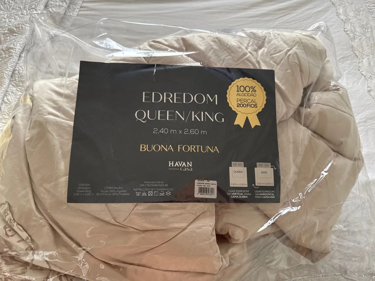 Edredom queen 