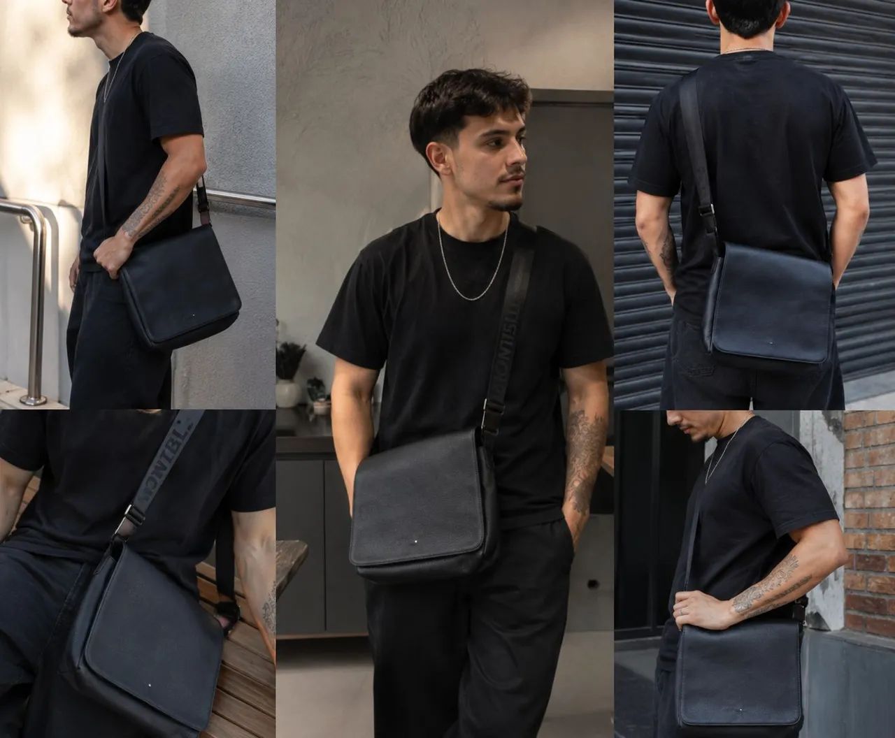 Bolsa lateral bag Montblanc original  - Foto 4