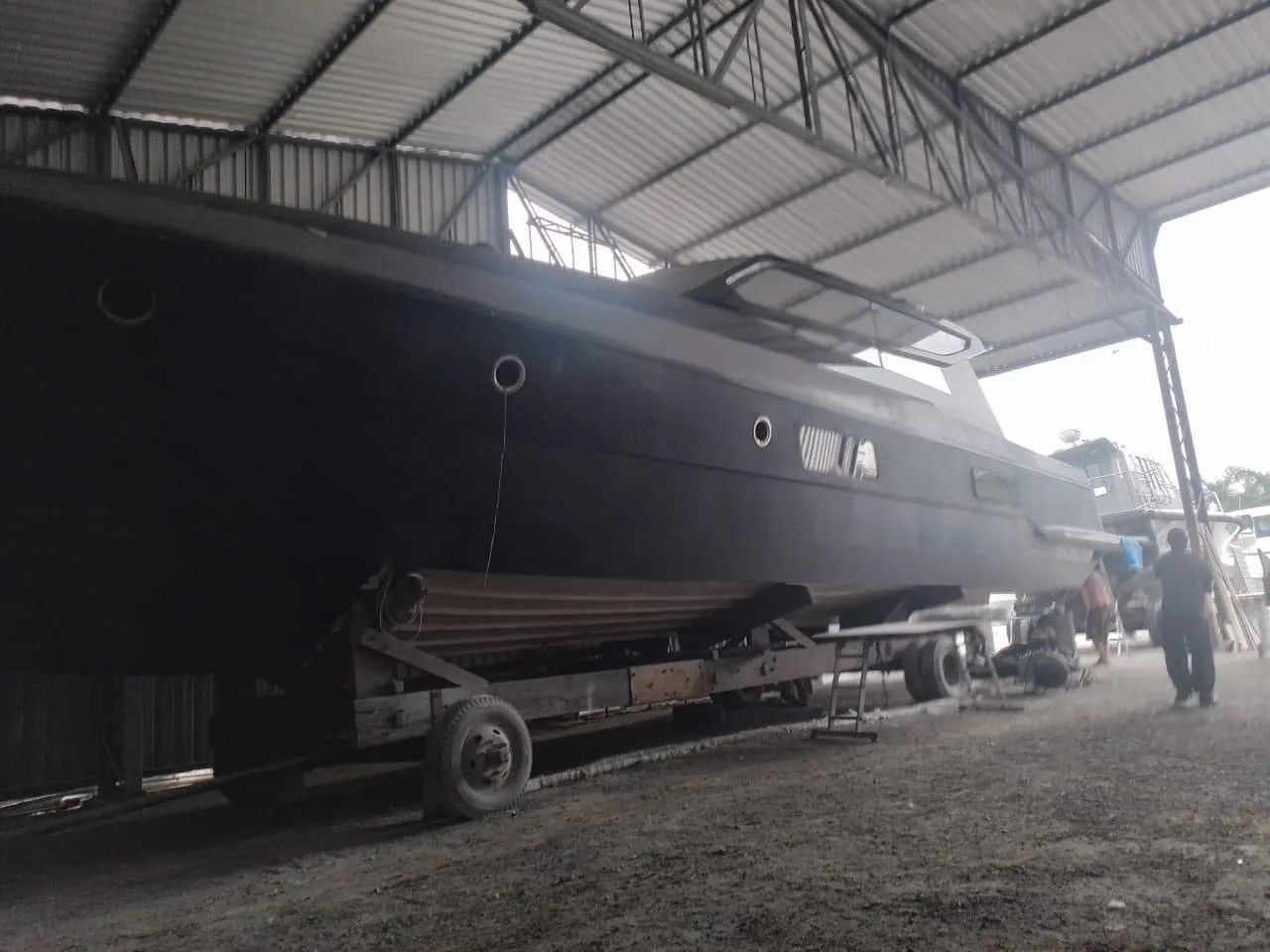 Casco lancha 72 pés 