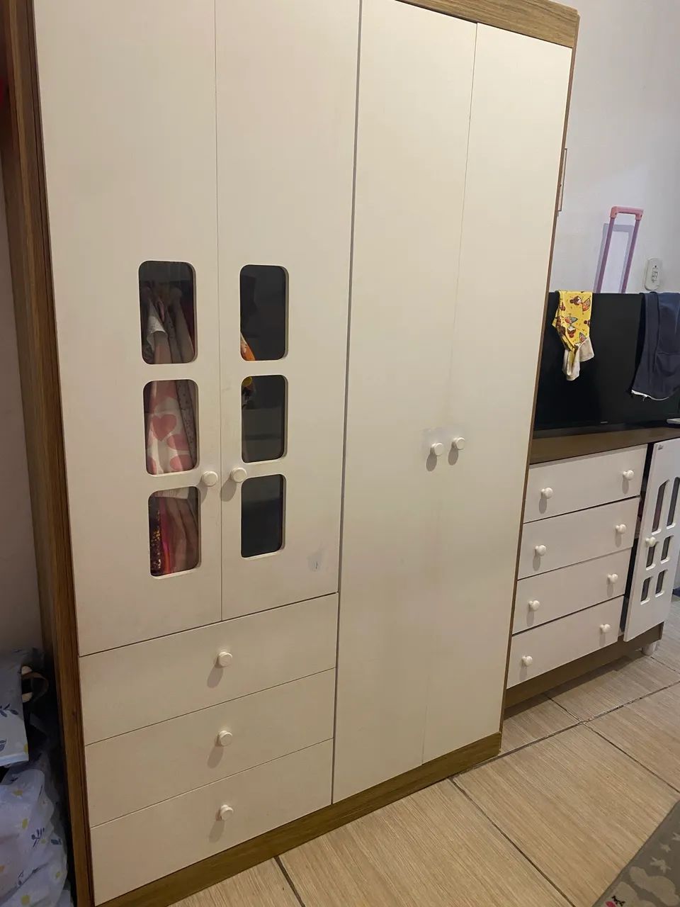 Cômoda e guarda roupa  - Foto 2