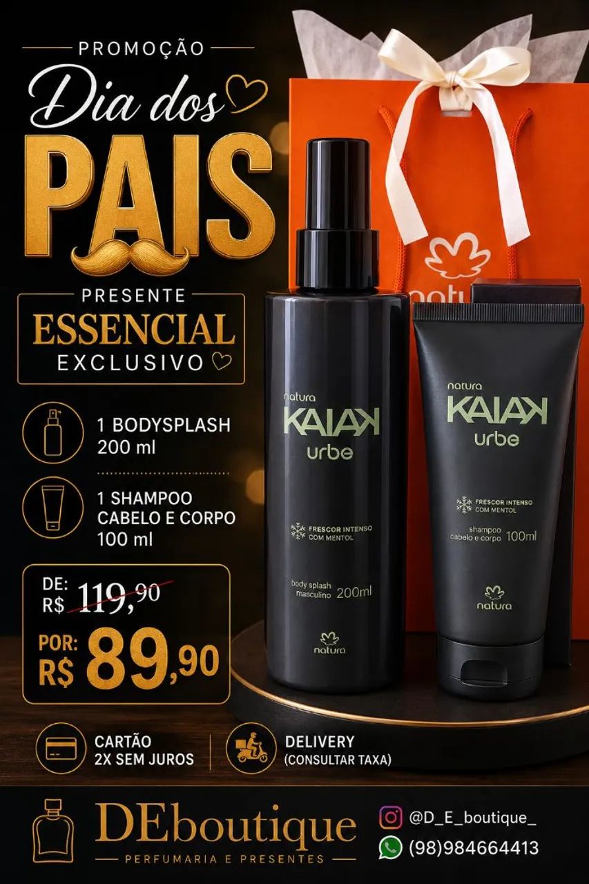 Presente dia dos pais 