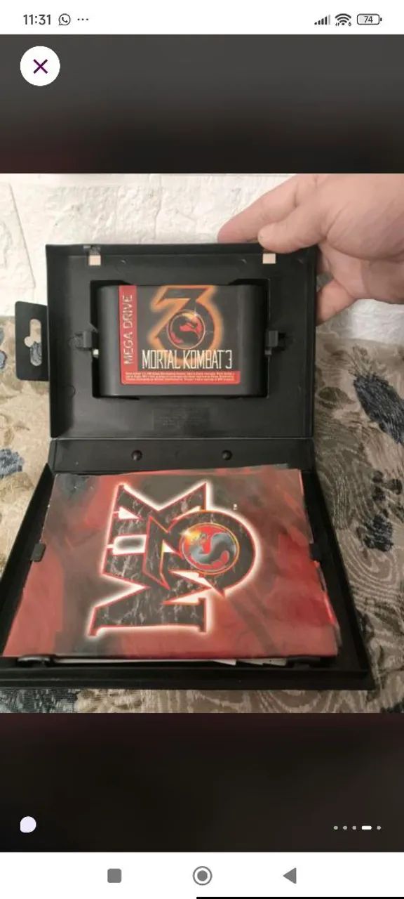 Jogo mortal Kombat 3 - Foto 4