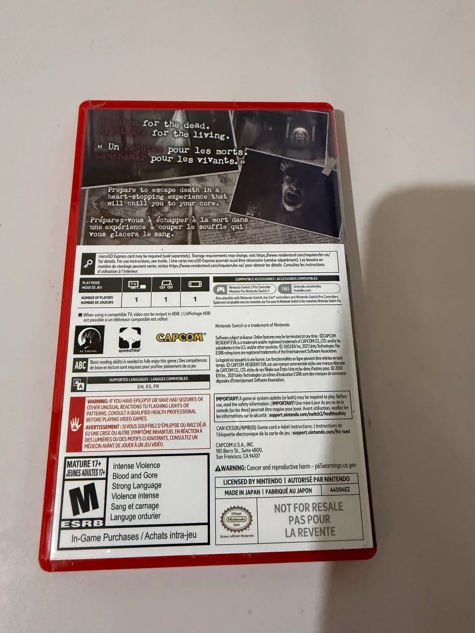 Resident Evil Requiem Switch 2 - Foto 3