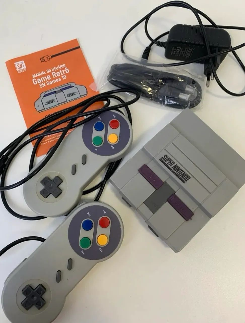 Vídeo game retrô com + de 4 mil jogos instalados  - Foto 2