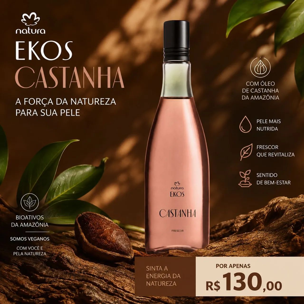 Perfume Castanha 