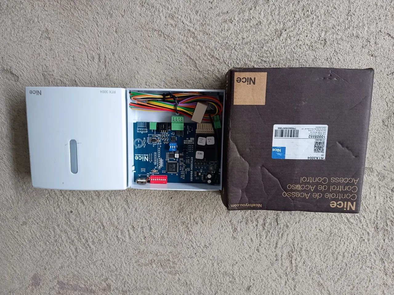 Vendo Receptor RF Nice Linear RTX 3004 P/ Controle Remoto, novo na caixa. - Foto 3
