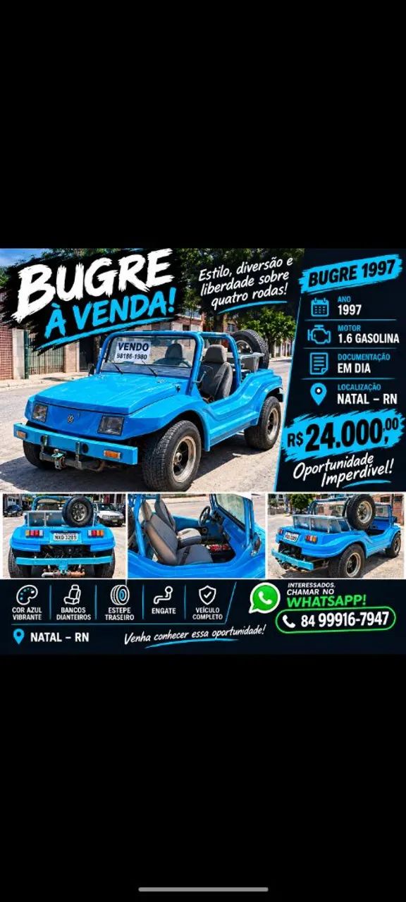 Bugre Buggy IV E V 1997 - Foto 5