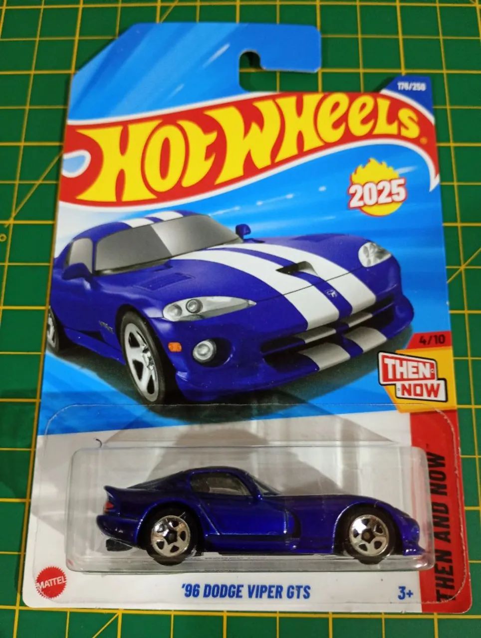 Hot Wheels - Dodge Viper GTS 96 (azul)