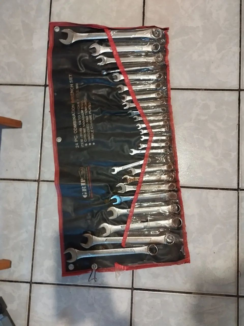Kit 24 chave combinada importada
