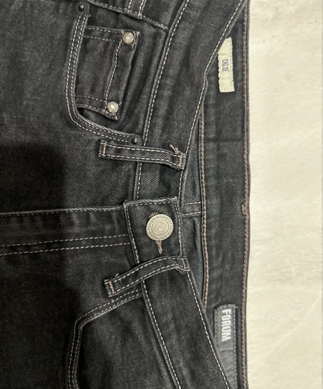 Calça forum skinny preta 34 - Foto 2
