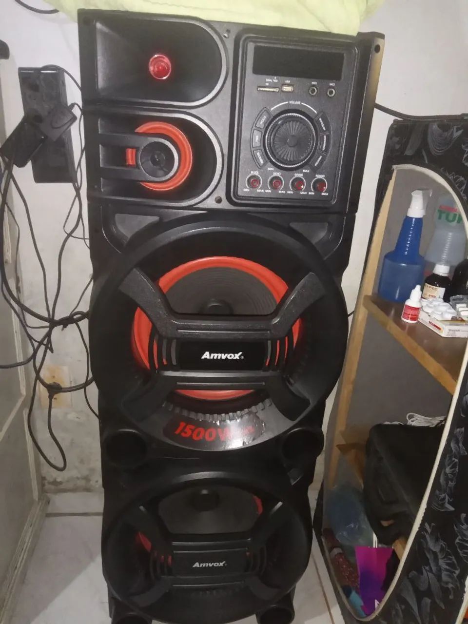 1.200 a vista Vendo som amvox, de 1500w - Foto 3