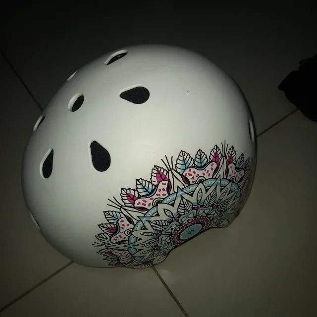 Patins infantil +  kit proteção - Foto 2