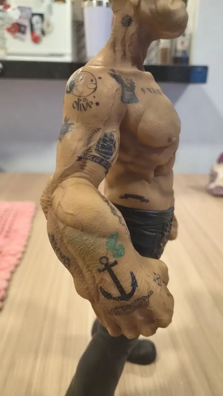 ACTION FIGURE POPEYE ULTRARREALISTA - Foto 4